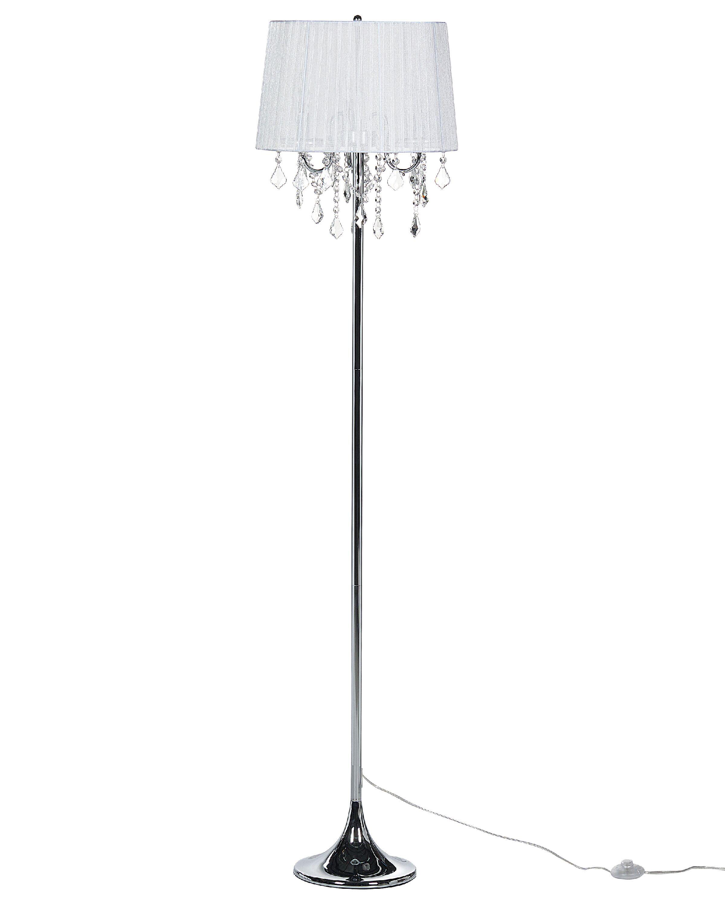 Staande lamp EVANS Metaal Wit