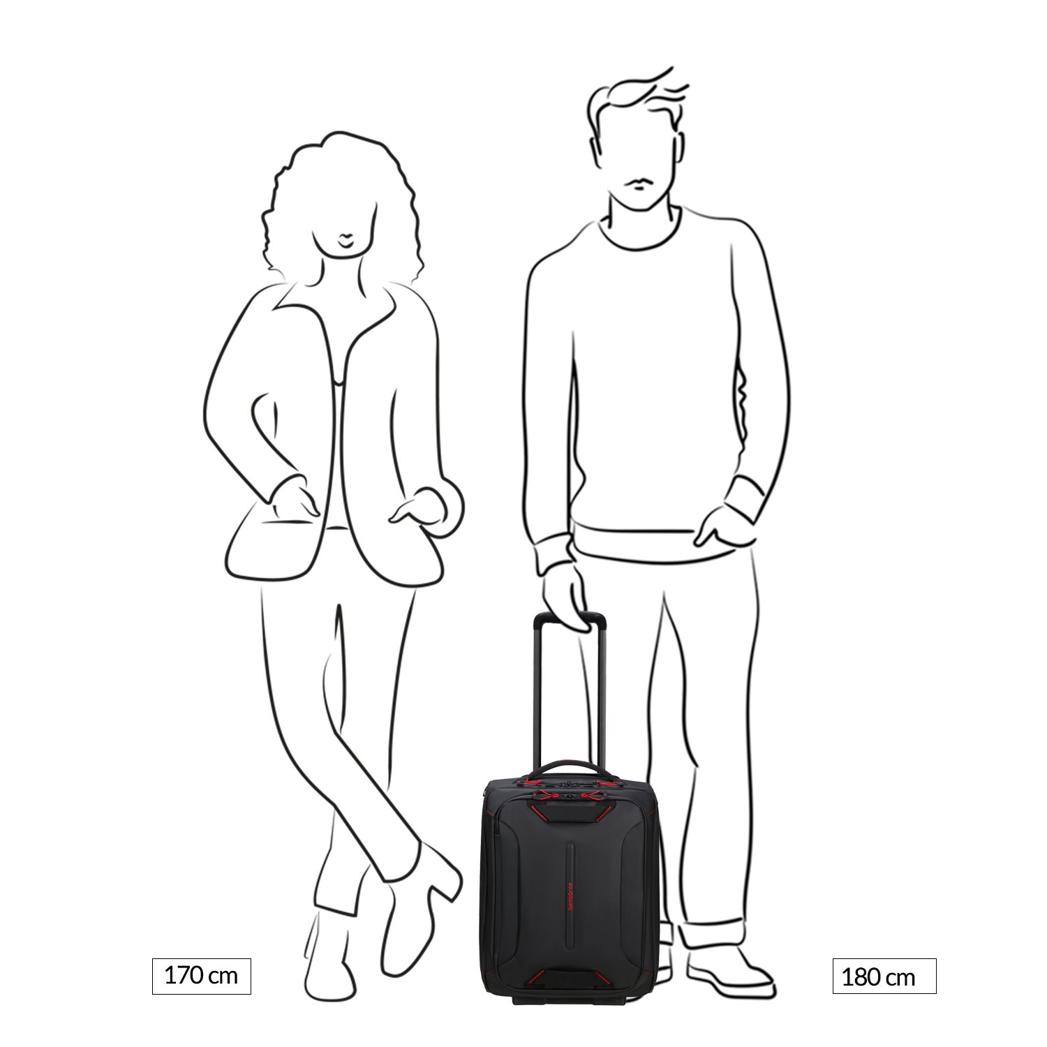 Samsonite Ecodiver Duffle/Wheels Underseater blue nights