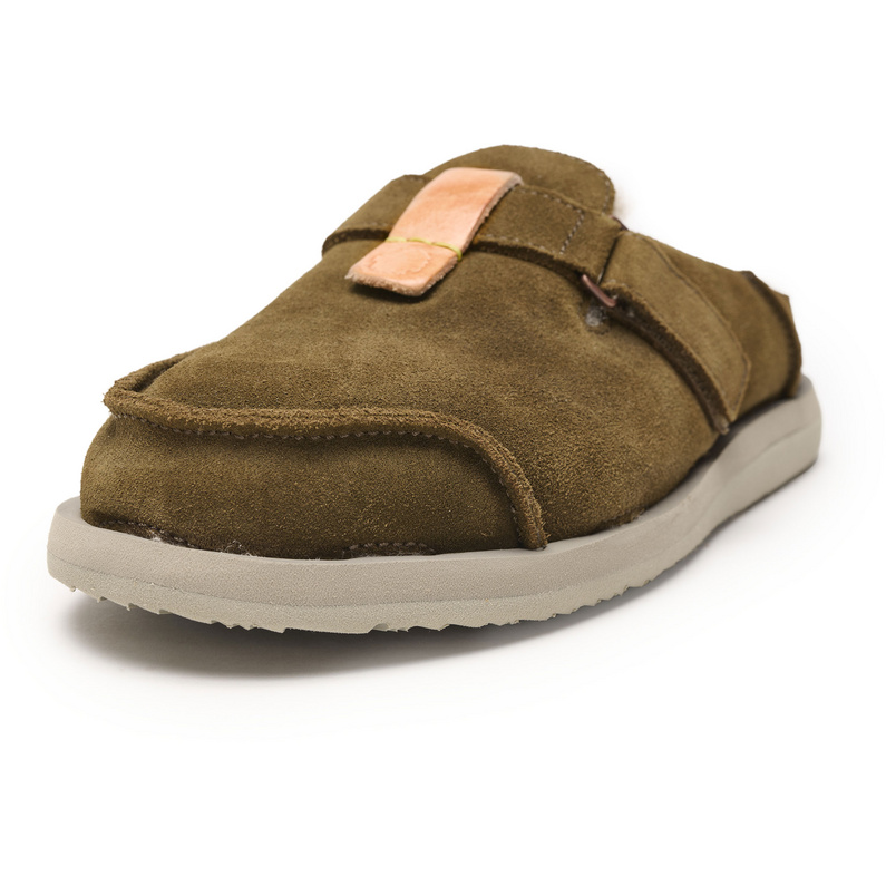 Satorisan Uwabaki Clog Strap Suede Schuhe