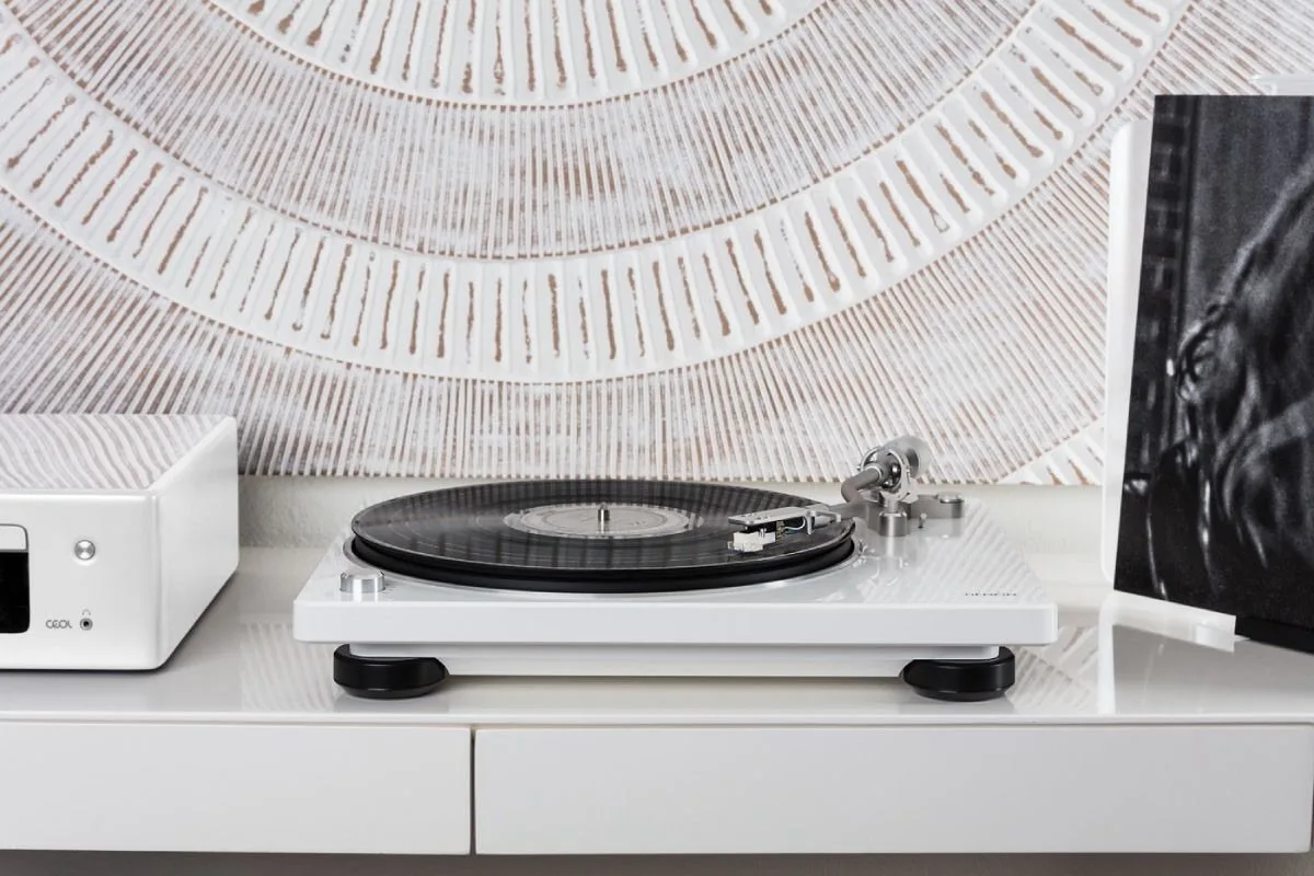Denon DP-400 Blanc Platines vinyle hi-fi