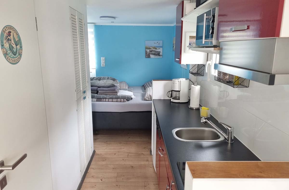 Hausboot Zander auf dem Rhein für 2 (3 Nächte)