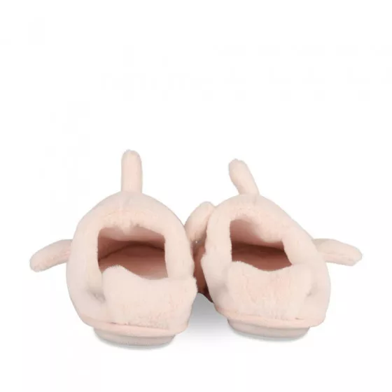 Chaussons peluche requin ROSE LOVELY SKULL