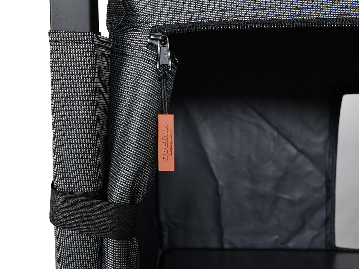 Obelink Alu Quick kast - Black