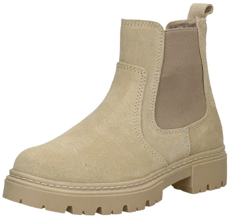 Sub55 Enkellaarsjes beige