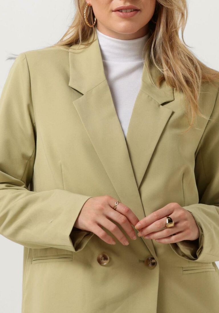 NOTRE-V groene notre-v blazer x florine - carbo blazer