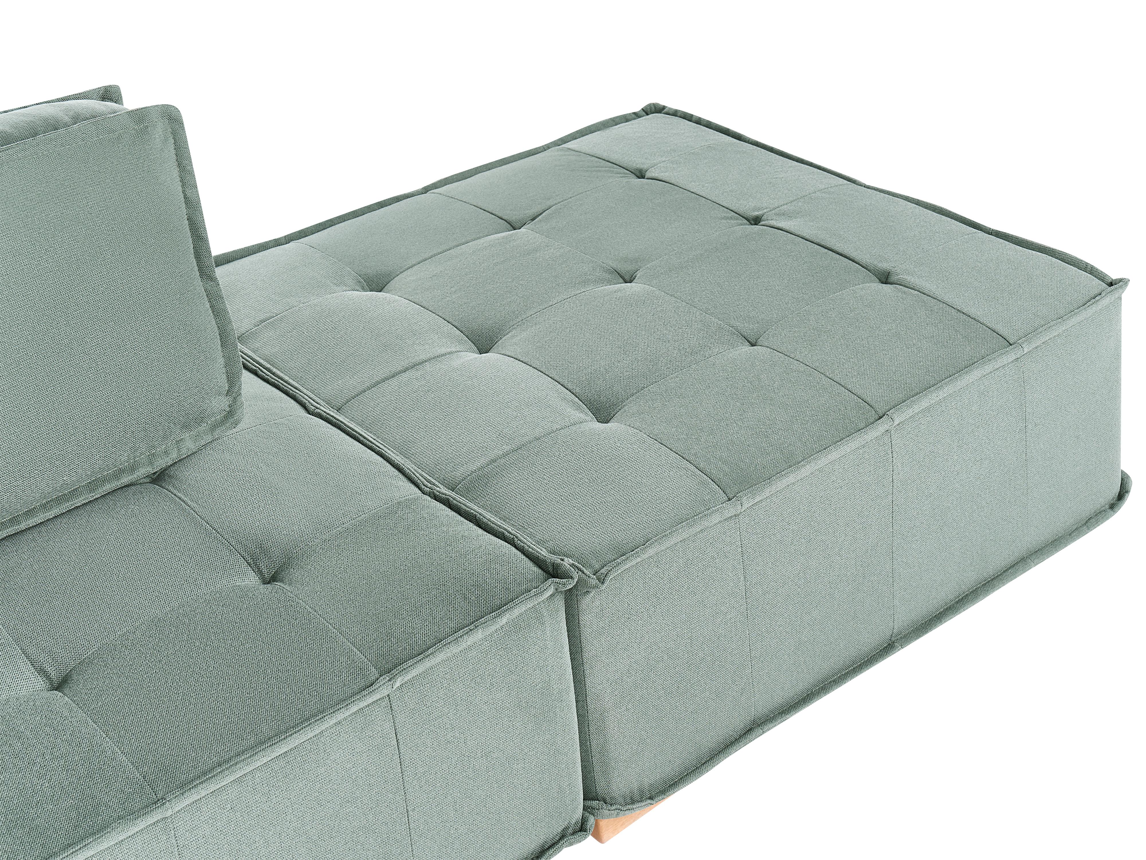 Modulaire bank 3-zits TIBRO Stof Lichtgroen