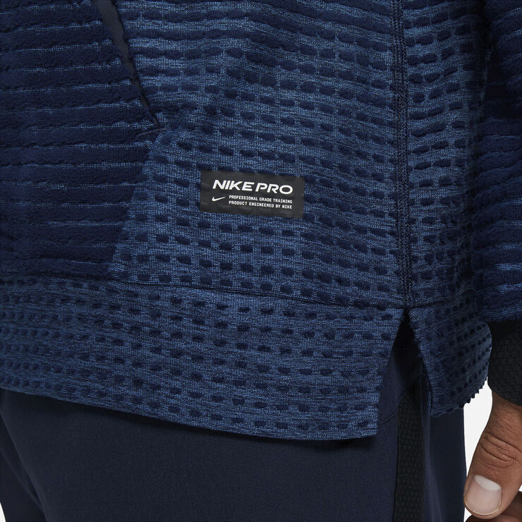 Nike Pro Therma-FIT ADV hættetrøje Blå