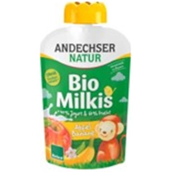 Milkis Iogurte E Fruta, Maçã E Banana Bio