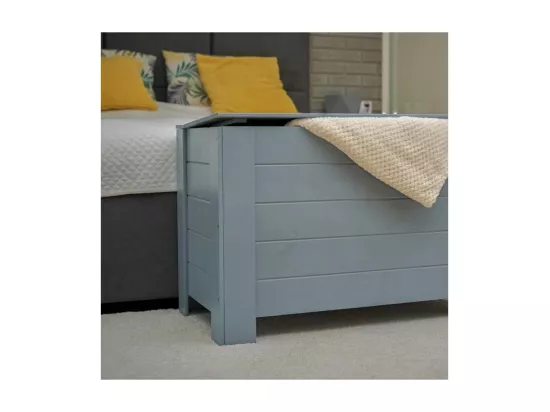 Coffre de rangement en pin 77 x 40 x 50 cm