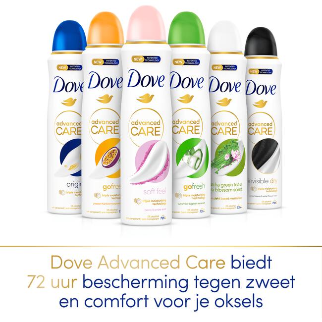 Dove Soft Feel Anti-Transpirant Deodorant Spray 150 ML
