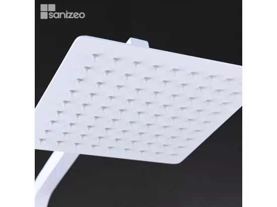 Colonne de Douche anti-calcaire Blanc Mat FIYI BDF016/BL