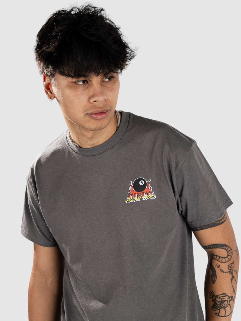 Empyre Bull'S Eye T-Shirt charcoal