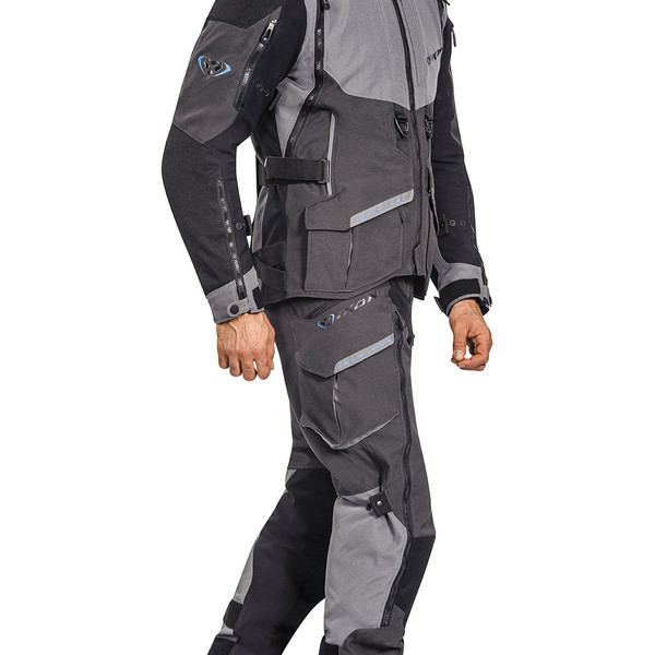 Ixon - Pantalon Ragnar Anthracite / Gris / Bleu