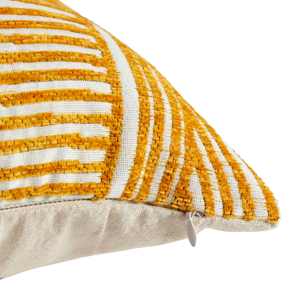 Housse de coussin carrée (40 x 40 cm) Saha Jaune