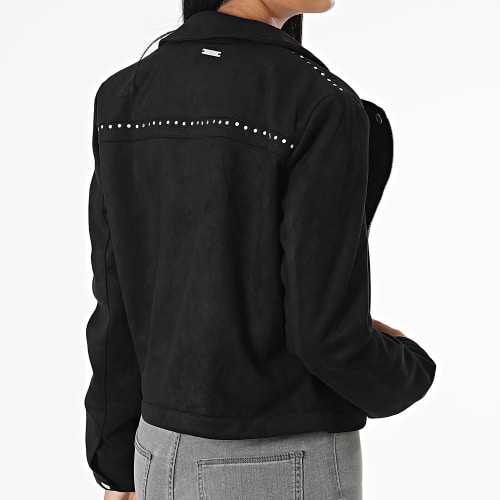 Veste Biker Femme Dylan Noir