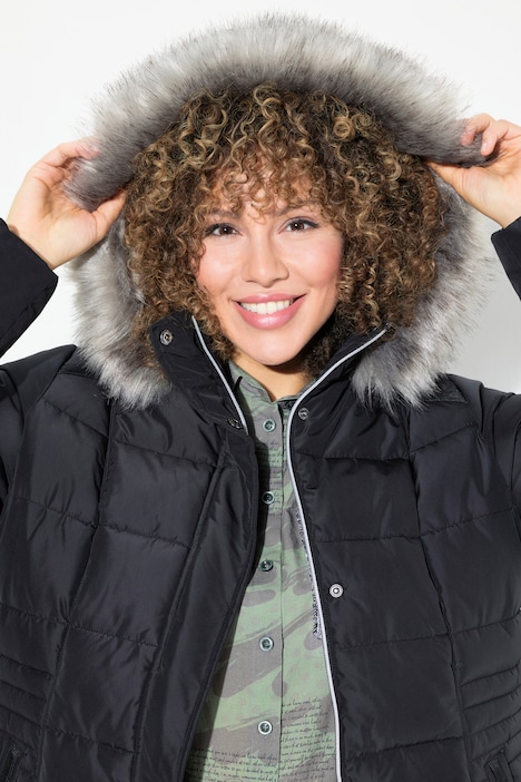 HYPRAR Funktions-Steppjacke, wasserabweisend, Kapuze