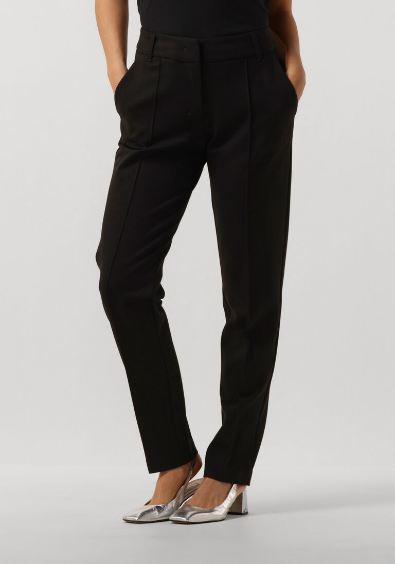 SUMMUM zwarte summum flared broek trousers punto milano