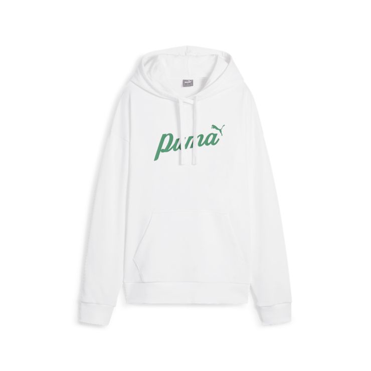 PumaESS+ Script Hoodie TR - weiß