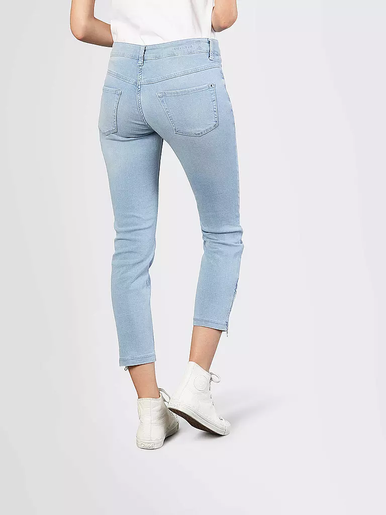 MAC Hose Skinny Fit 7/8 Dream Chic blau