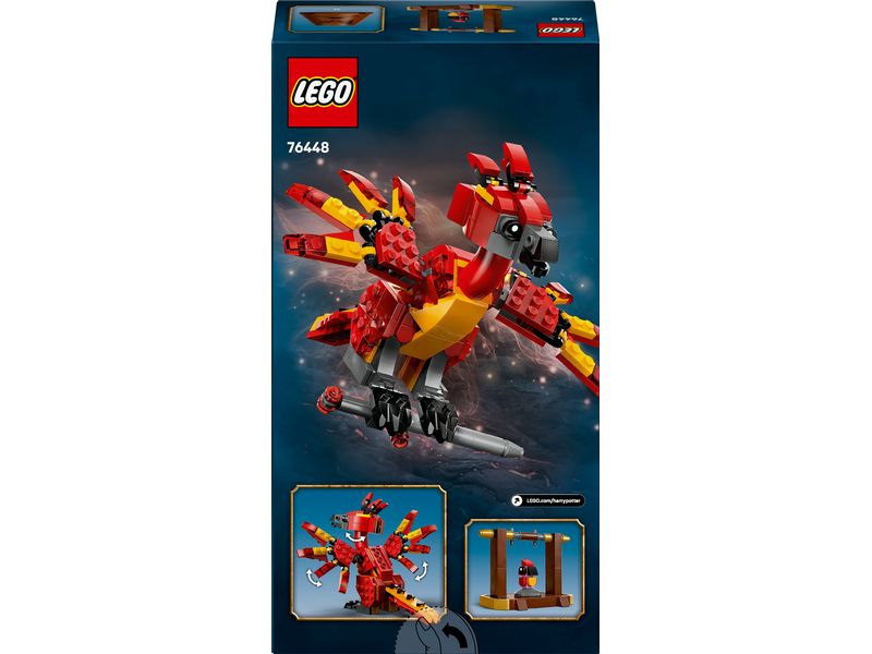 LEGO® Harry Potter Fawkes: Dumbledores Phönix 76448 Beeindruckendes, baubares Modell zum Sammeln