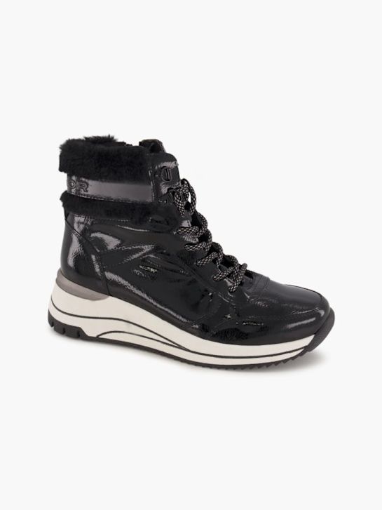 TOM TAILOR Hoher Sneaker Schwarz