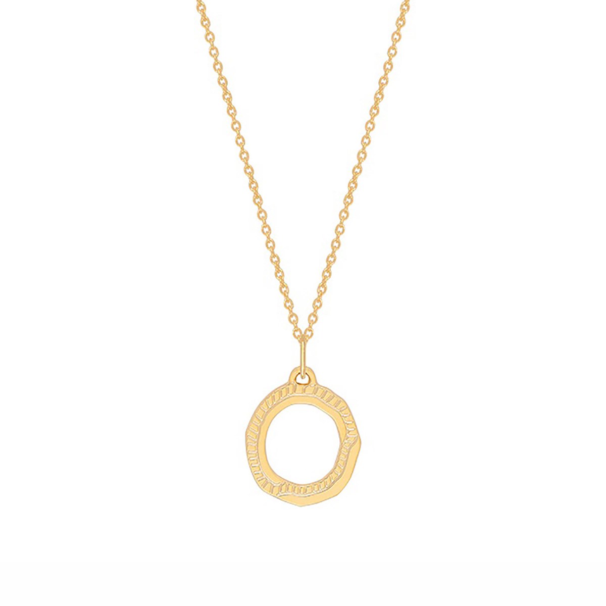 Collier Saunier plaqué or ligne aubier