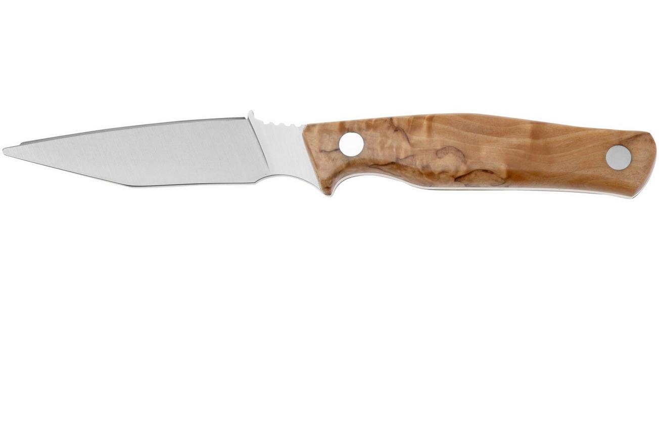Casström Swedish Field Dresser 13518 Stabilised Curly Birch, jachtmes