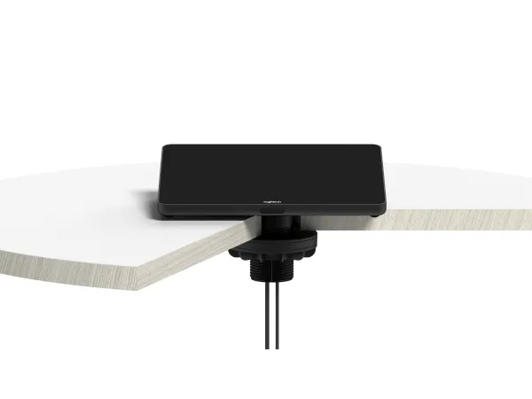 Logitech Tap Table Mount - Videokonference-controllermonteringssæt - for Room Solution Base Bundle, Huddle, Large; Tap