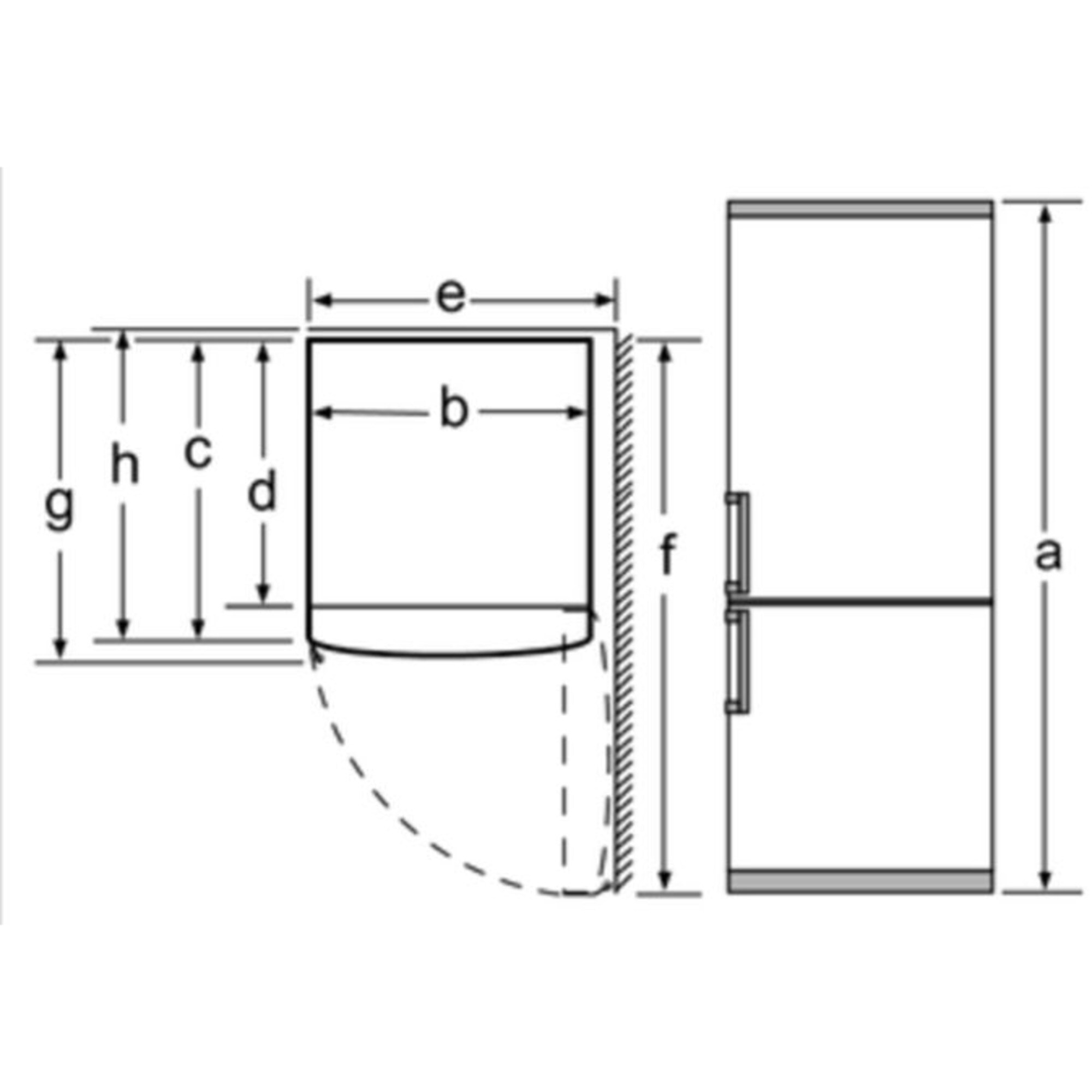 Bosch Kühl-/Gefrierkombination KGE39AWCA Serie 6