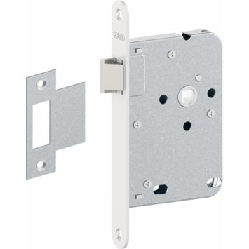 Abus loopslot voorplaat wit
