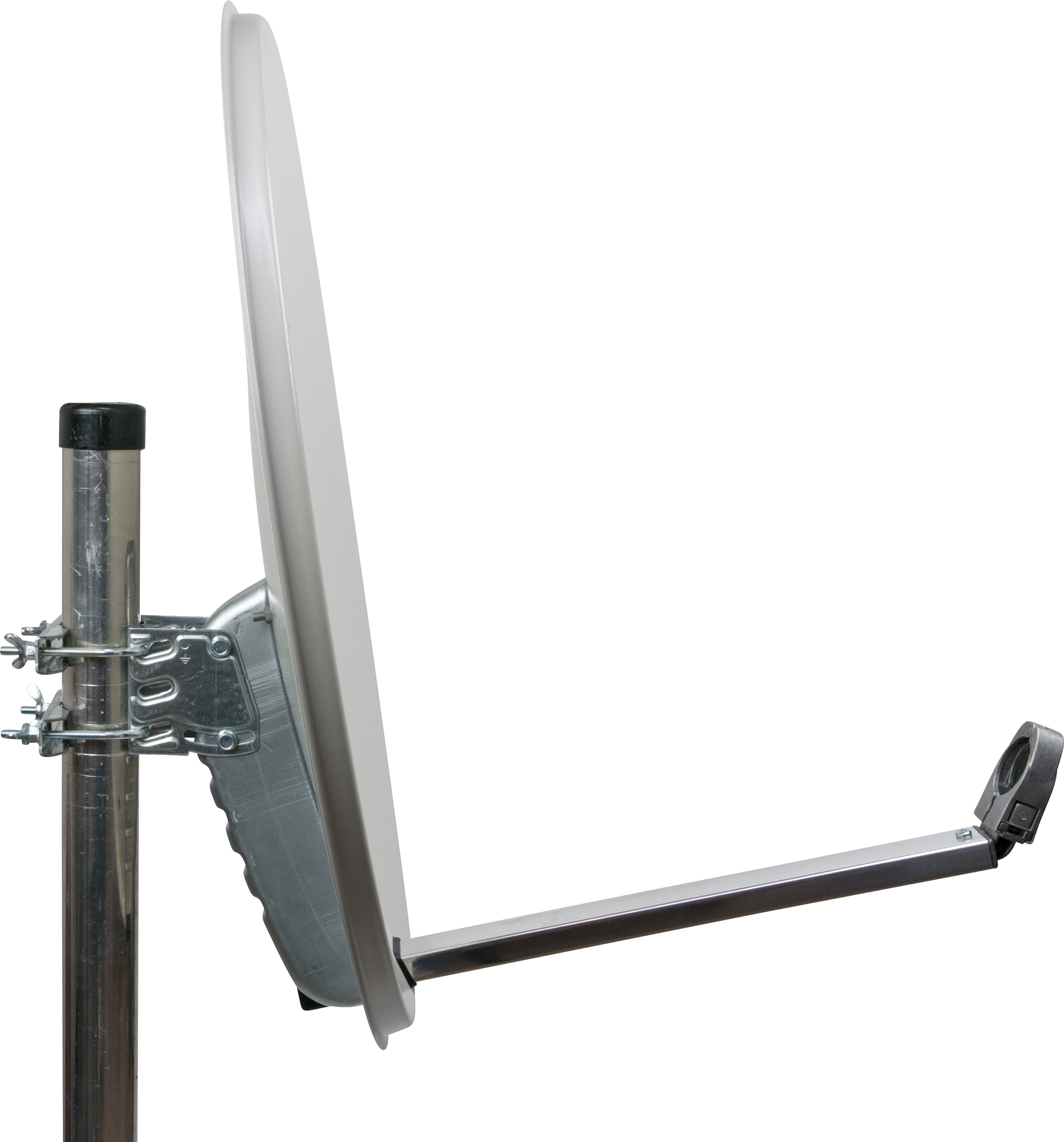 Schwaiger SPI621 lichtgrijze 65 cm aluminium schotel