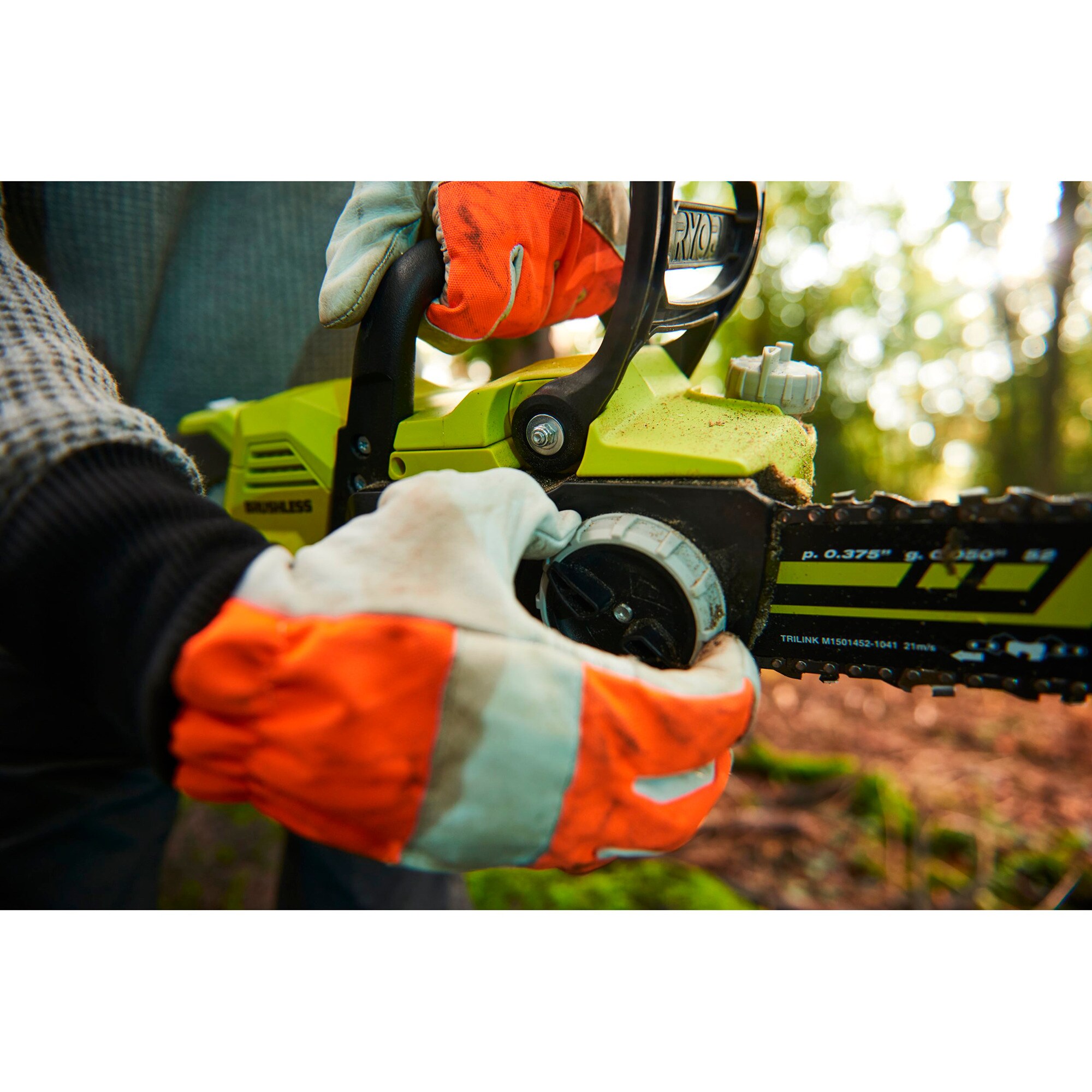 Ryobi Elektro-Kettensäge MAX POWER Akku-Kettensäge RY36CSX35A-0, 36Volt