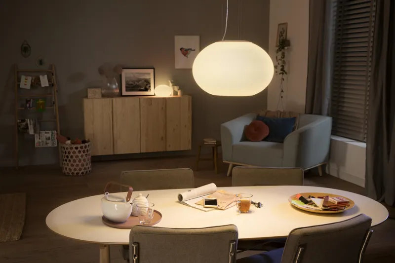 Philips Hue White Color Ambiance Flourish  Pendel - Hvid BT