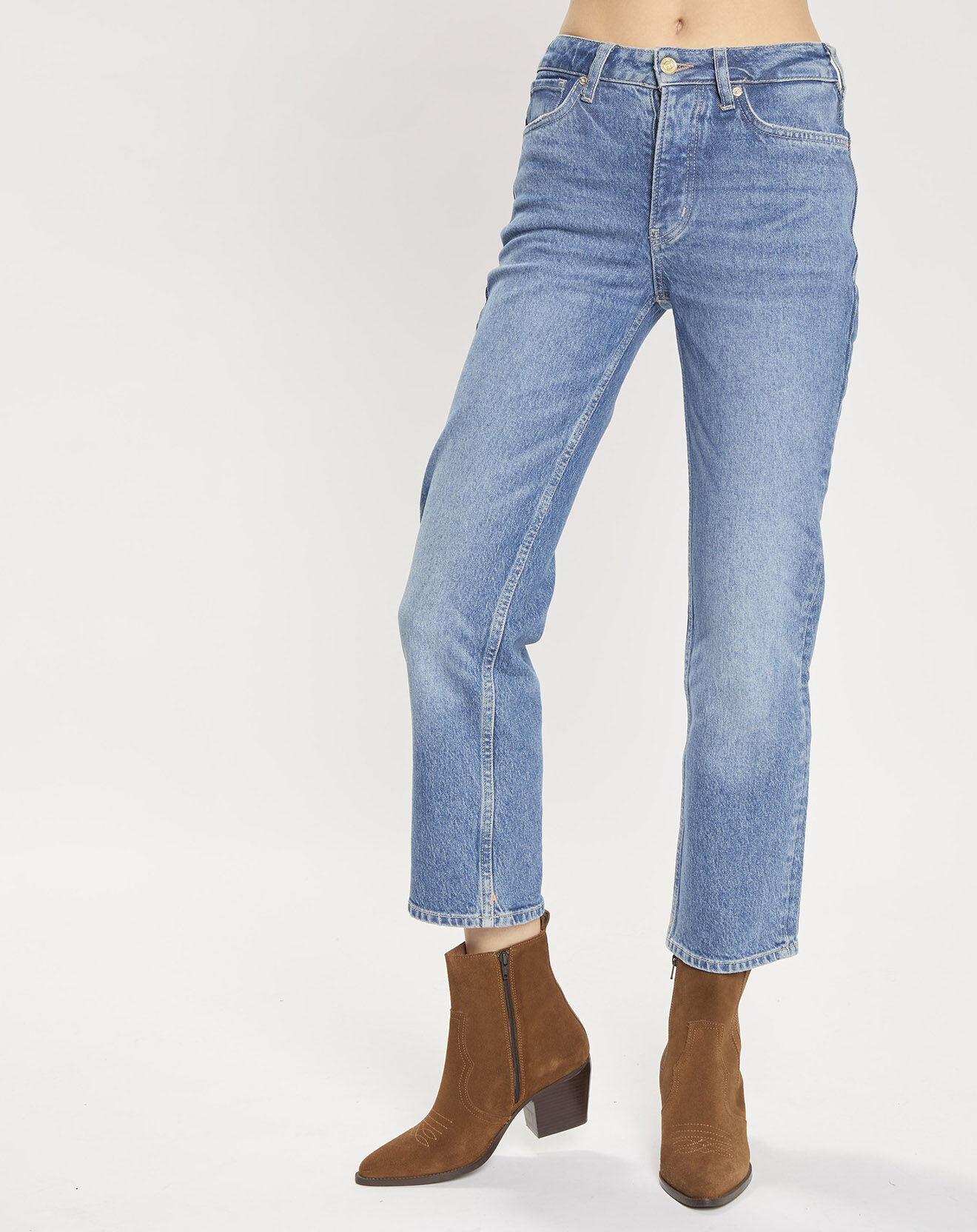 Scotch & Soda Jean Regular Fit bleu délavé