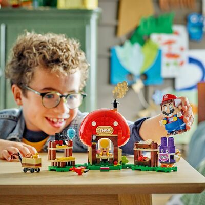 LEGO Super Mario 71429 Ekstrabanesettet Nabbit besøker Toads butikk