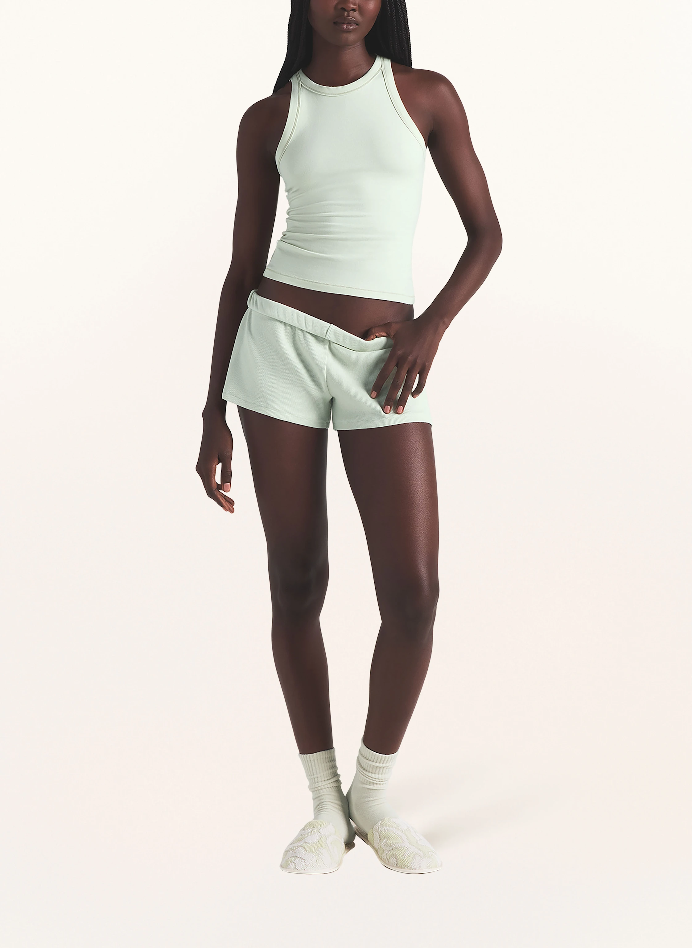 SKIMS Lounge-Shorts COTTON RIB
