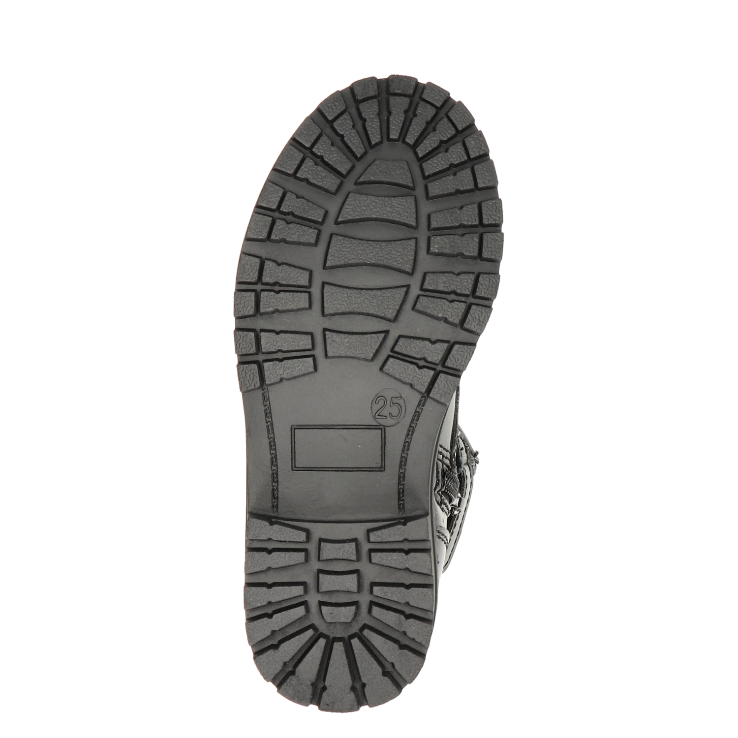 meisjes veterboot Nelson Kids Zwart