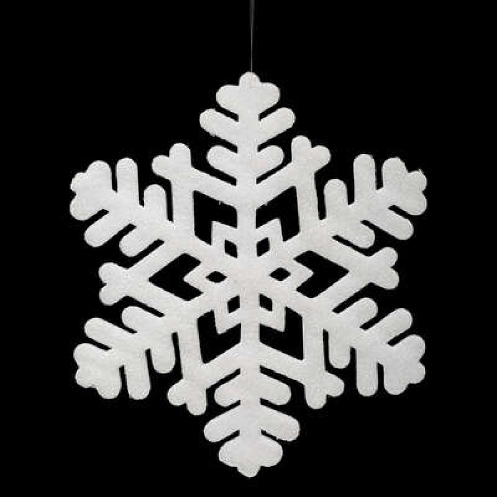 SUSPENSION FLOCON PAILLETTE 35CM