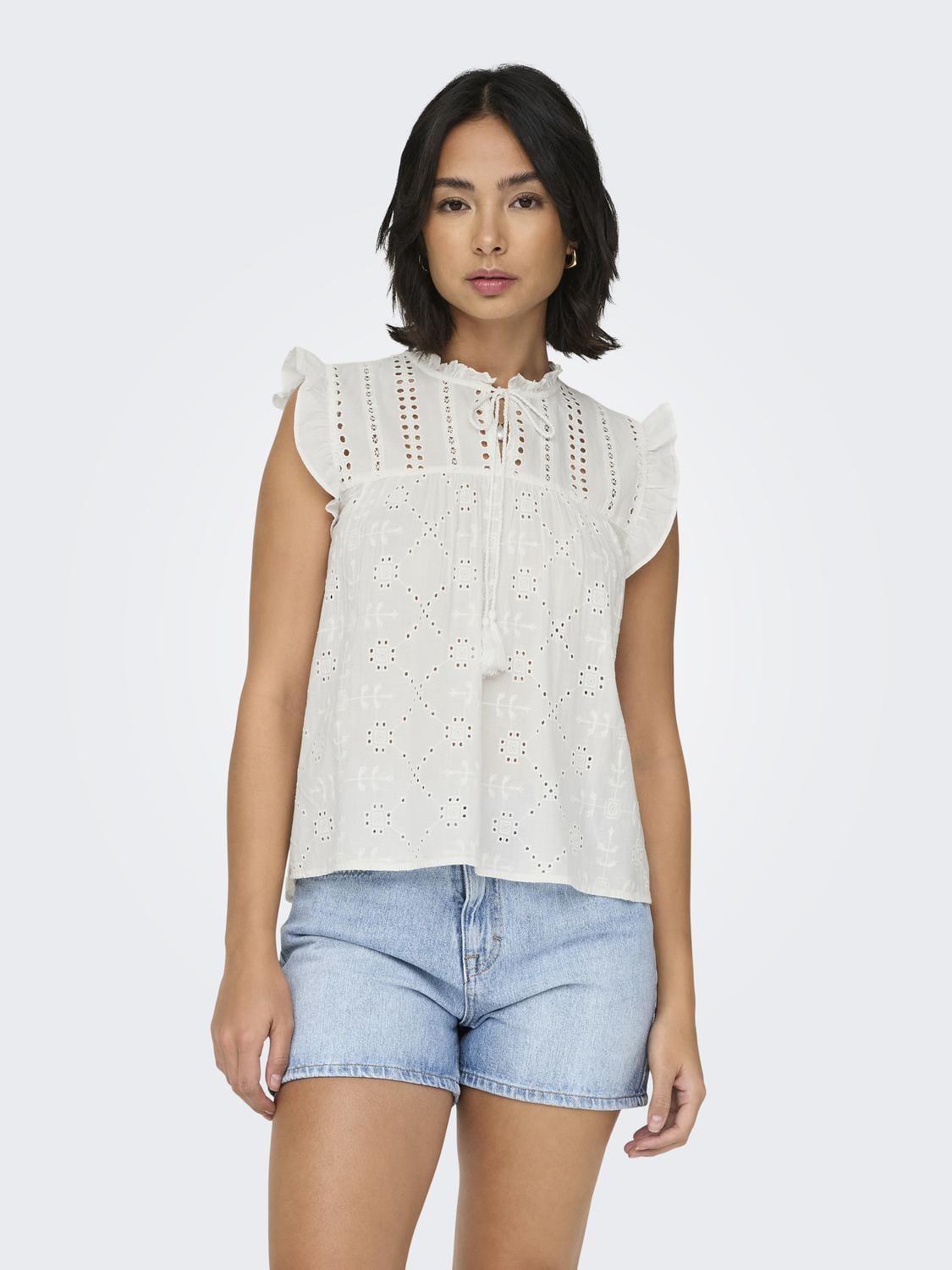 Only Onlreva Life S/L Emb Top