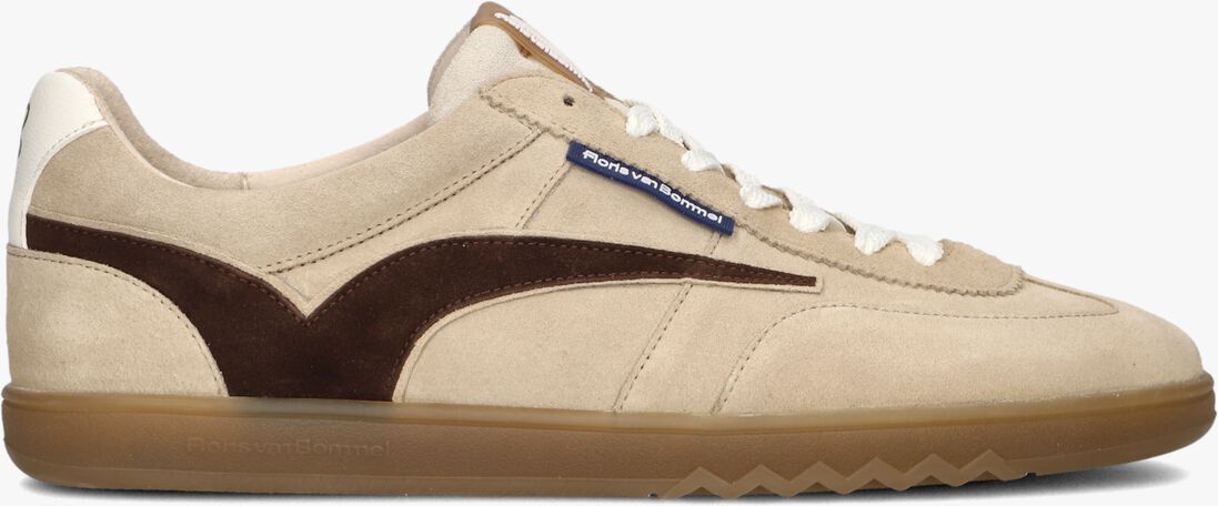 beige floris van bommel lage sneakers sfm-10224 de zaler