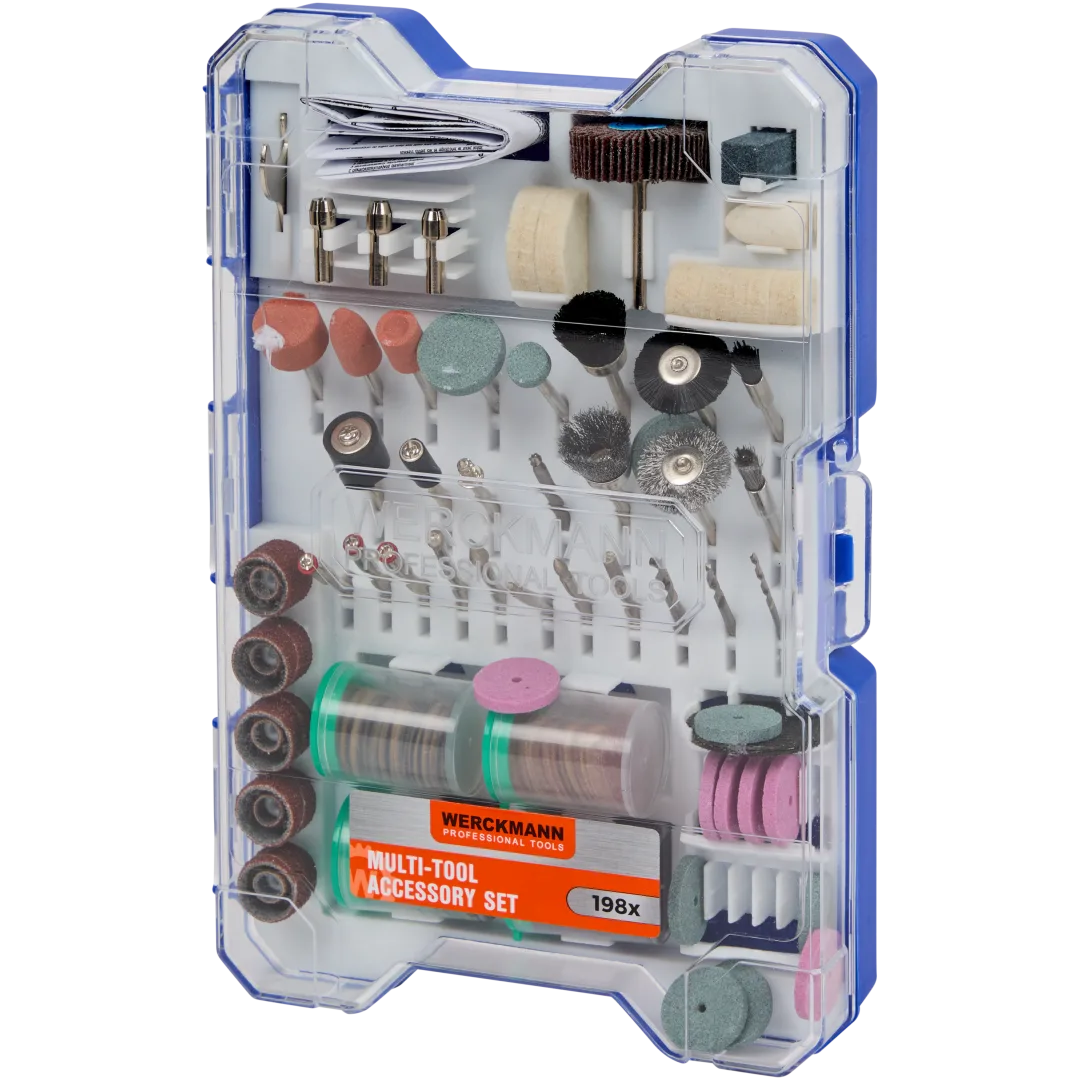 Werckmann multi-tool accessoires 198-delig