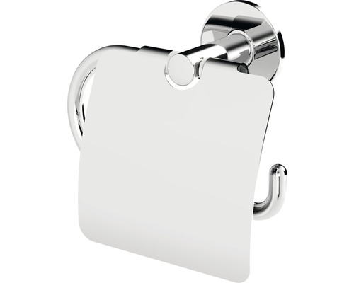 Toiletrolhouder met deksel Lenz VIDA chroom