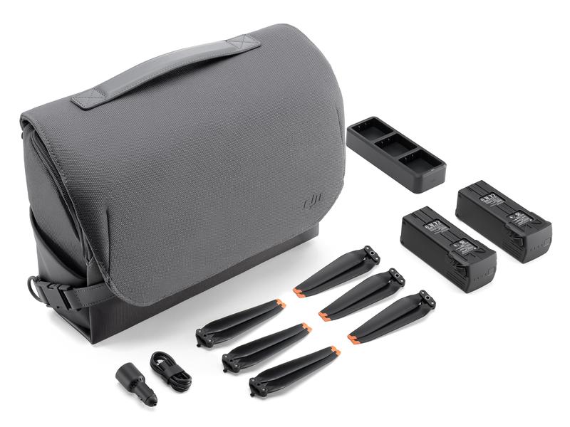 DJI Fly More Kit mit 2 Akkus Mavic 3 Zubehörset für die DJI Mavic 3 Drohne mit 2 Akkus, Ladegerät-Hub und Tasche