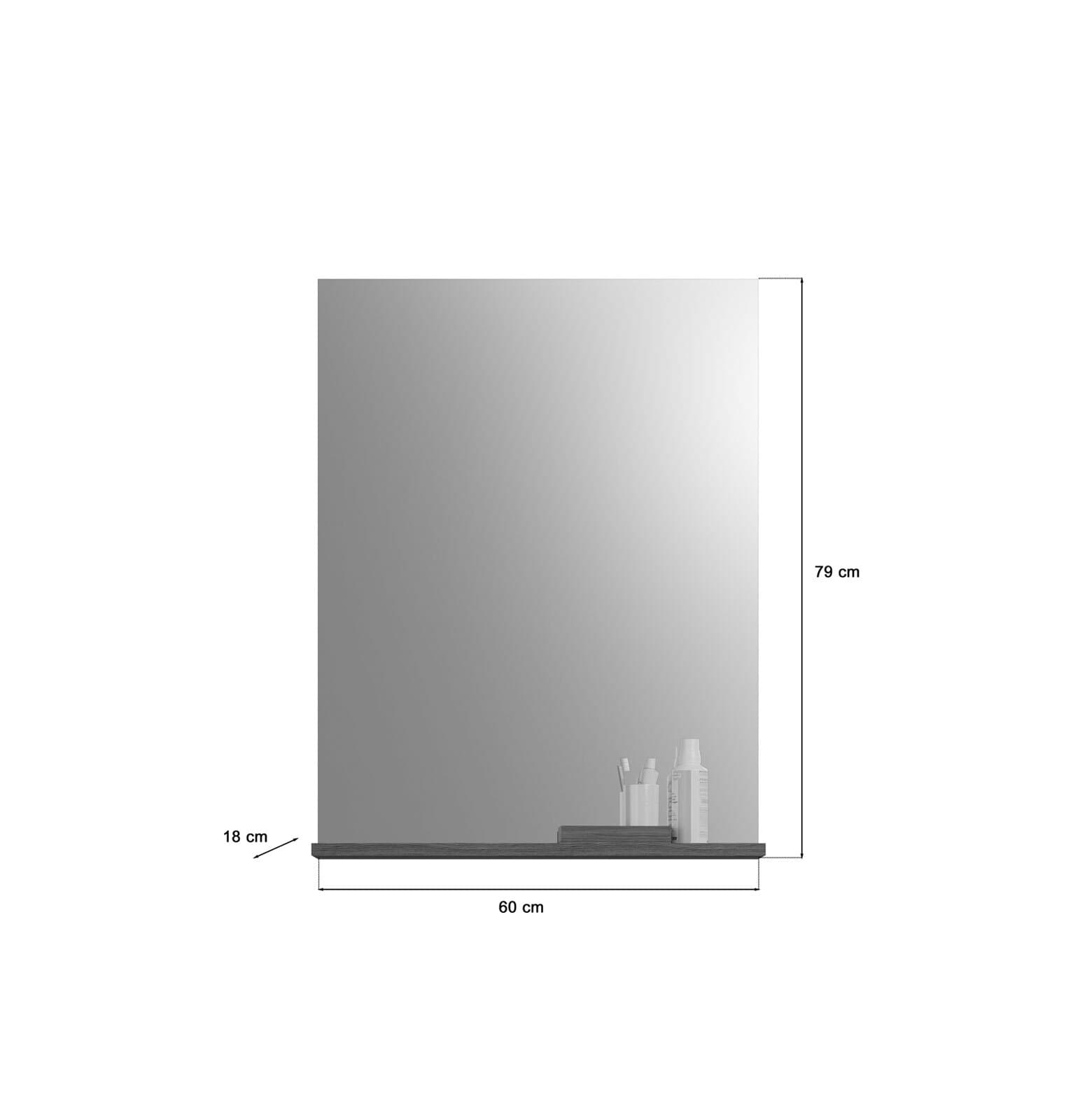 Spiegel Scout 60x79x18cm