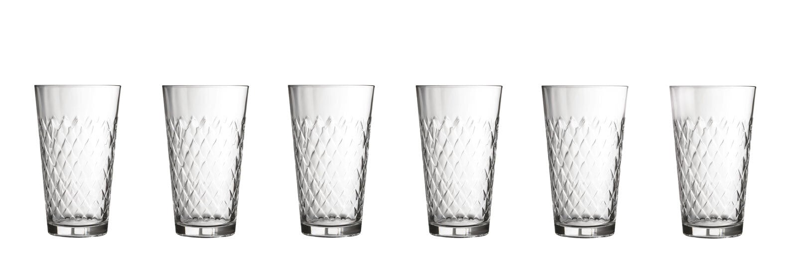 CreaTable Trinkglas RASTAL 6er Set - je 250 ml