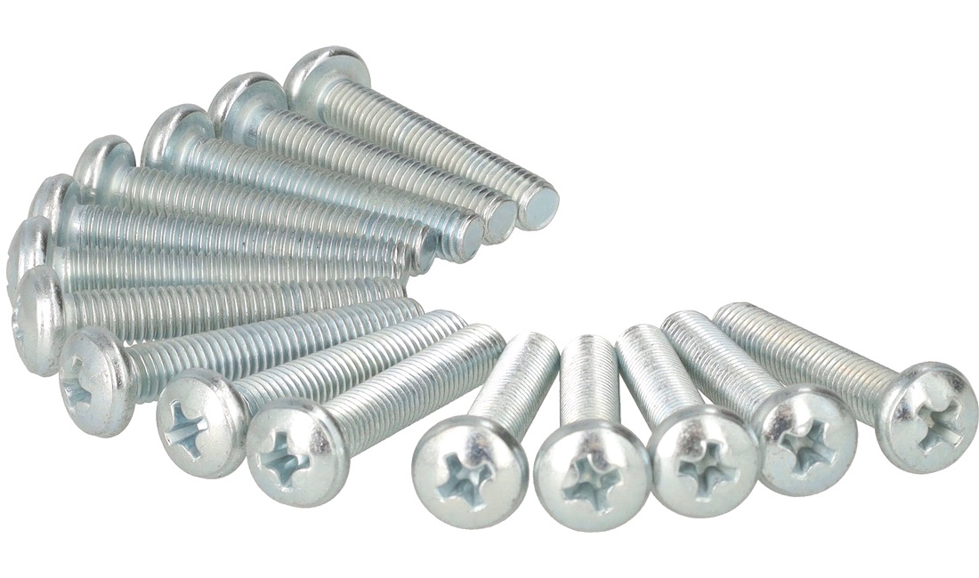 Maskinskruer PH M5x30 mm - 15 stk.