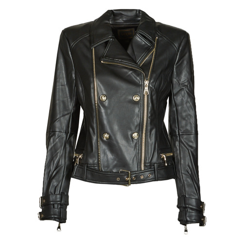 Guess - OLIVIA MOTO JACKEY - Noir