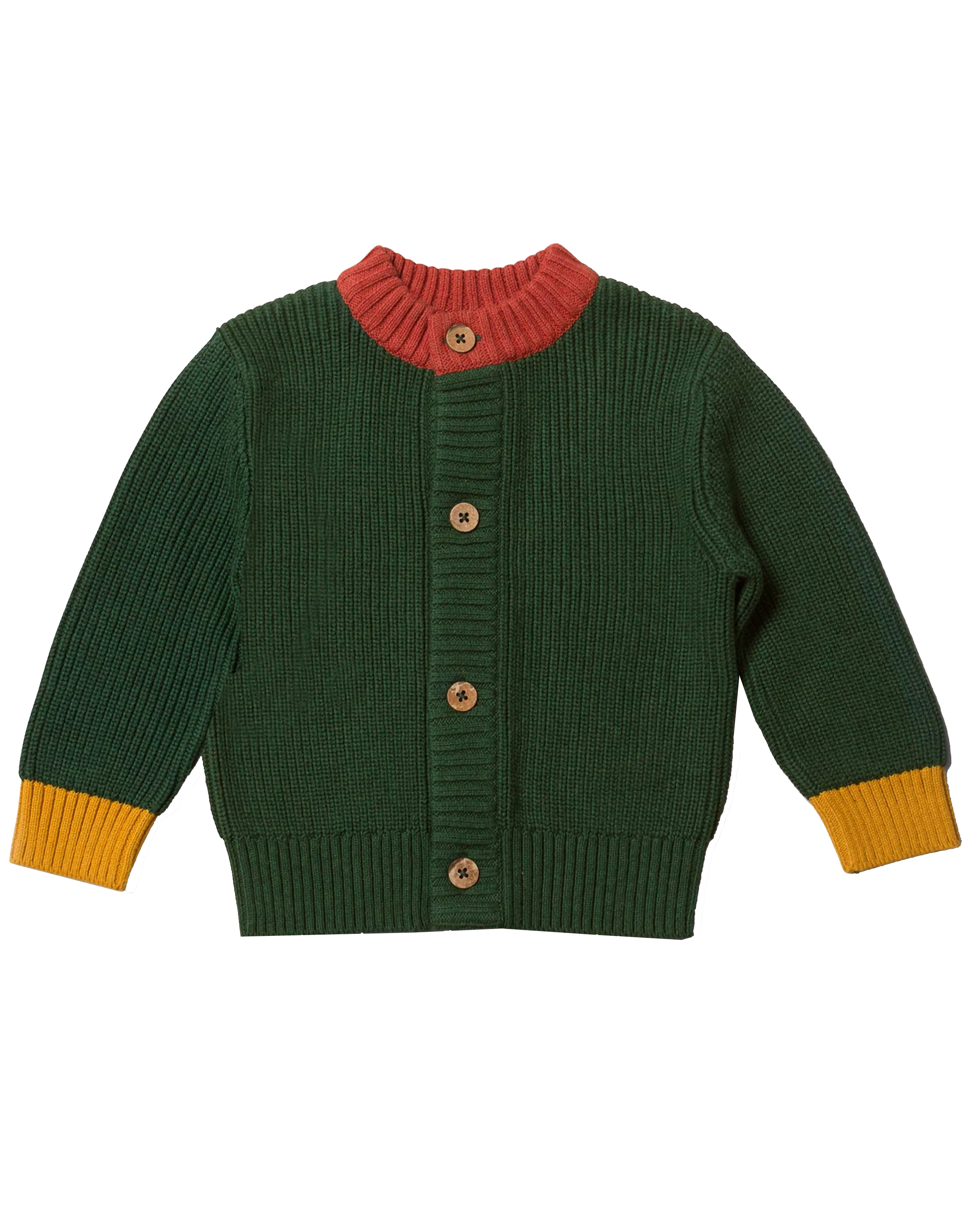 Strickjacke SNUGGLY in olive