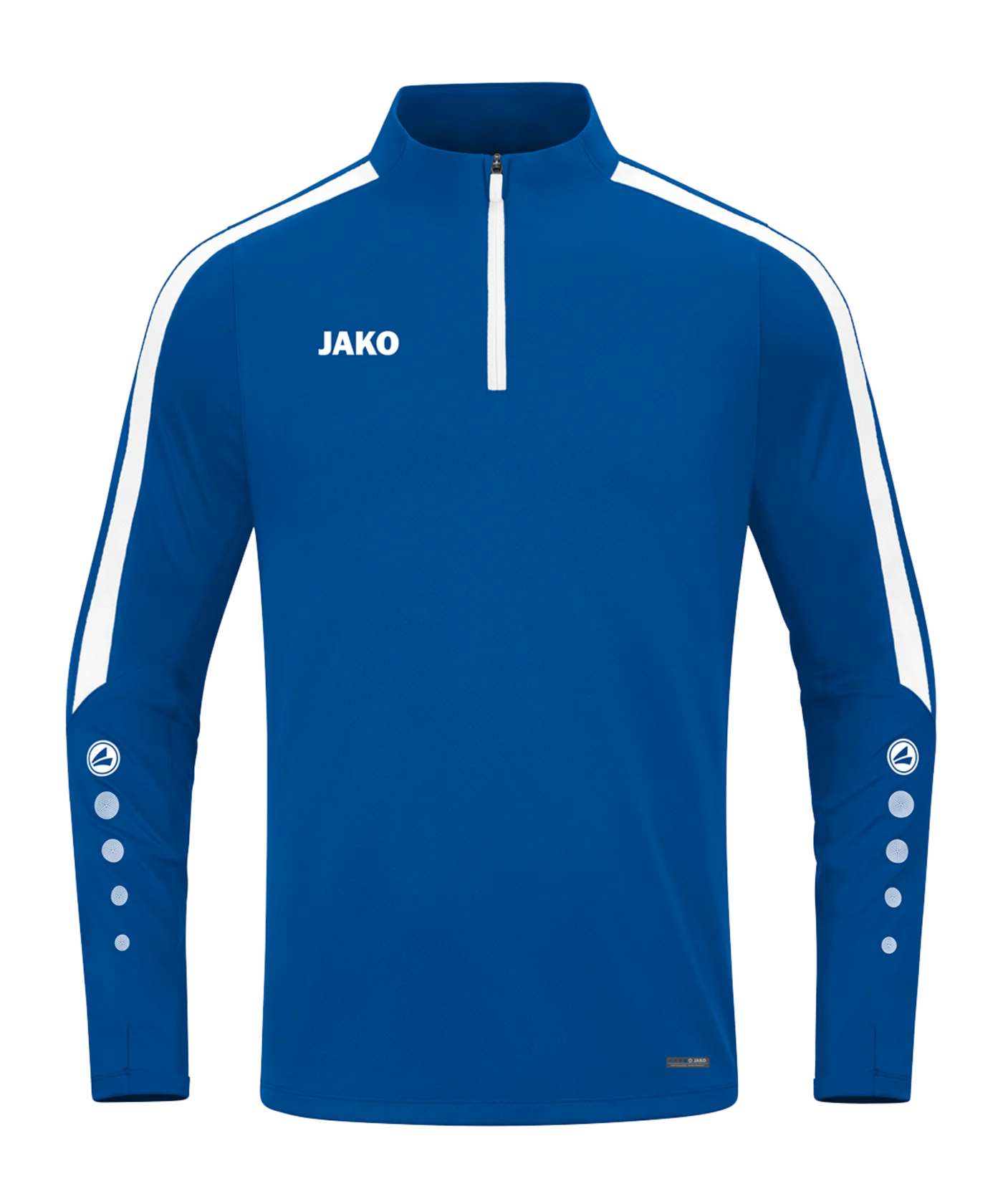 JAKO Power Sweatshirt Kids Blau Weiss F400