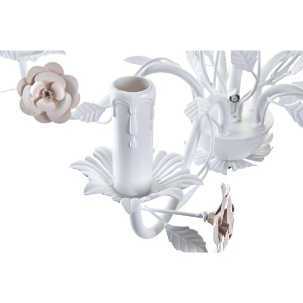 Suspension 25w rose blanc 220 v (49 x 47 x 37 cm)